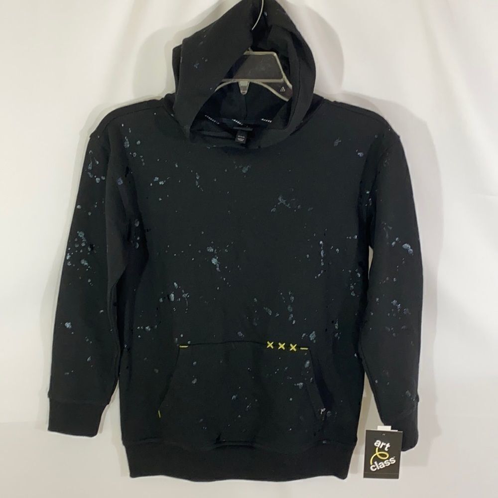 Art Class Ebony Black Pullover Hoodie